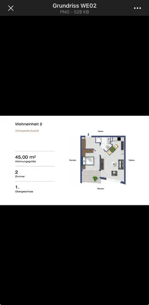 2 Zimmer Wohnung Weißensee zu vermieten — photo 1